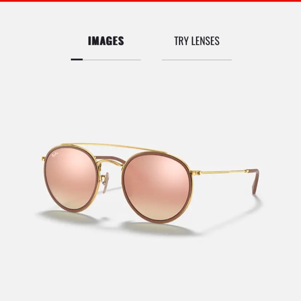 Round Double Bridge Ray-Ban Sunglasses